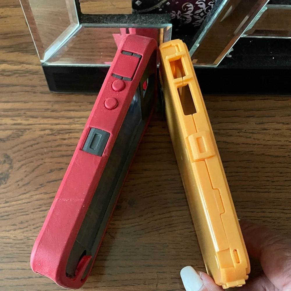 2~OtterBox Red and Yellow iPhone Cases Defender Series 5/5s/SE (1st Gen)